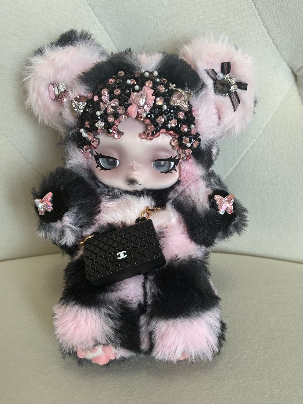Gorgeous Custom Skullpanda - New, high-quality custom doll